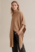 High Neck Poncho
