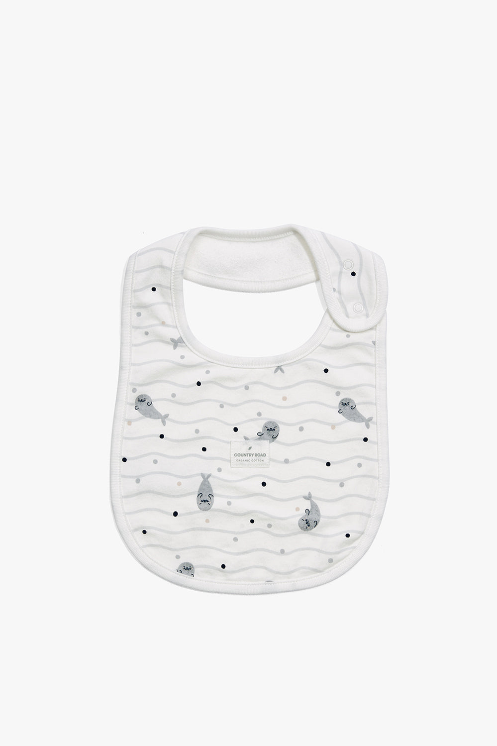 Cotton Unisex Seal Bib