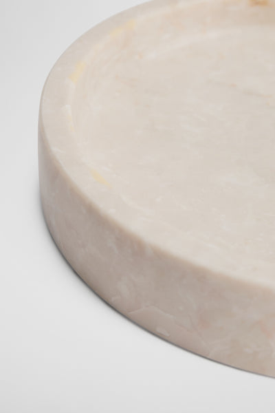 Loft Marble Round Tray