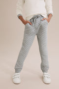 Cotton Quilted Sweat Pant