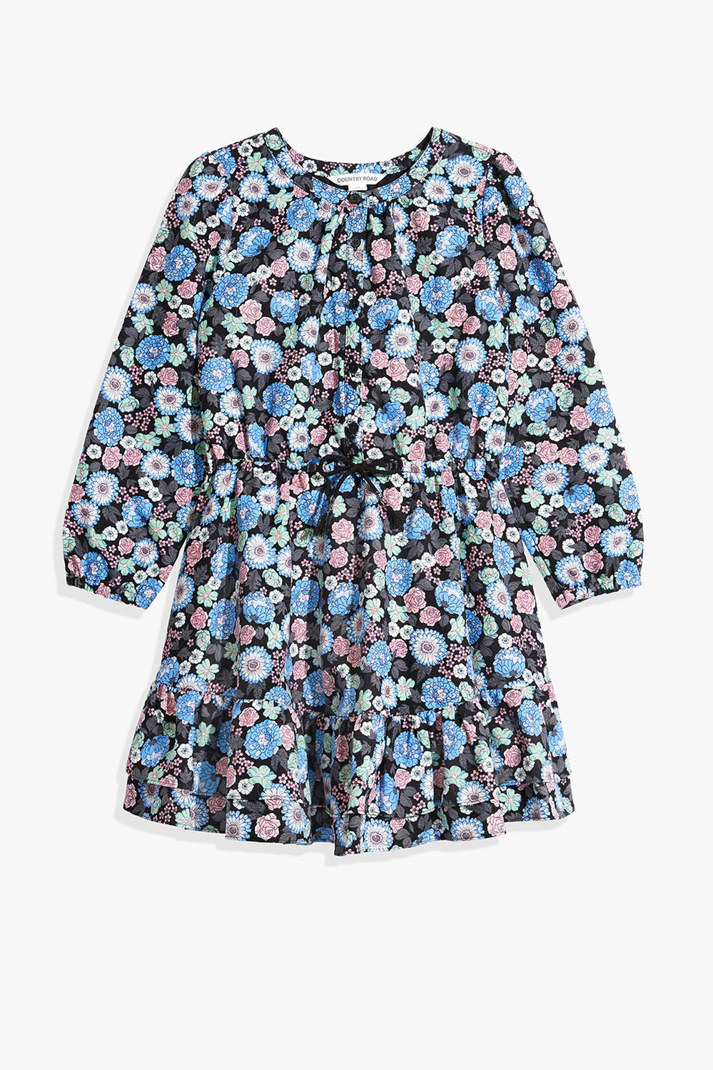 Floral Button Dress