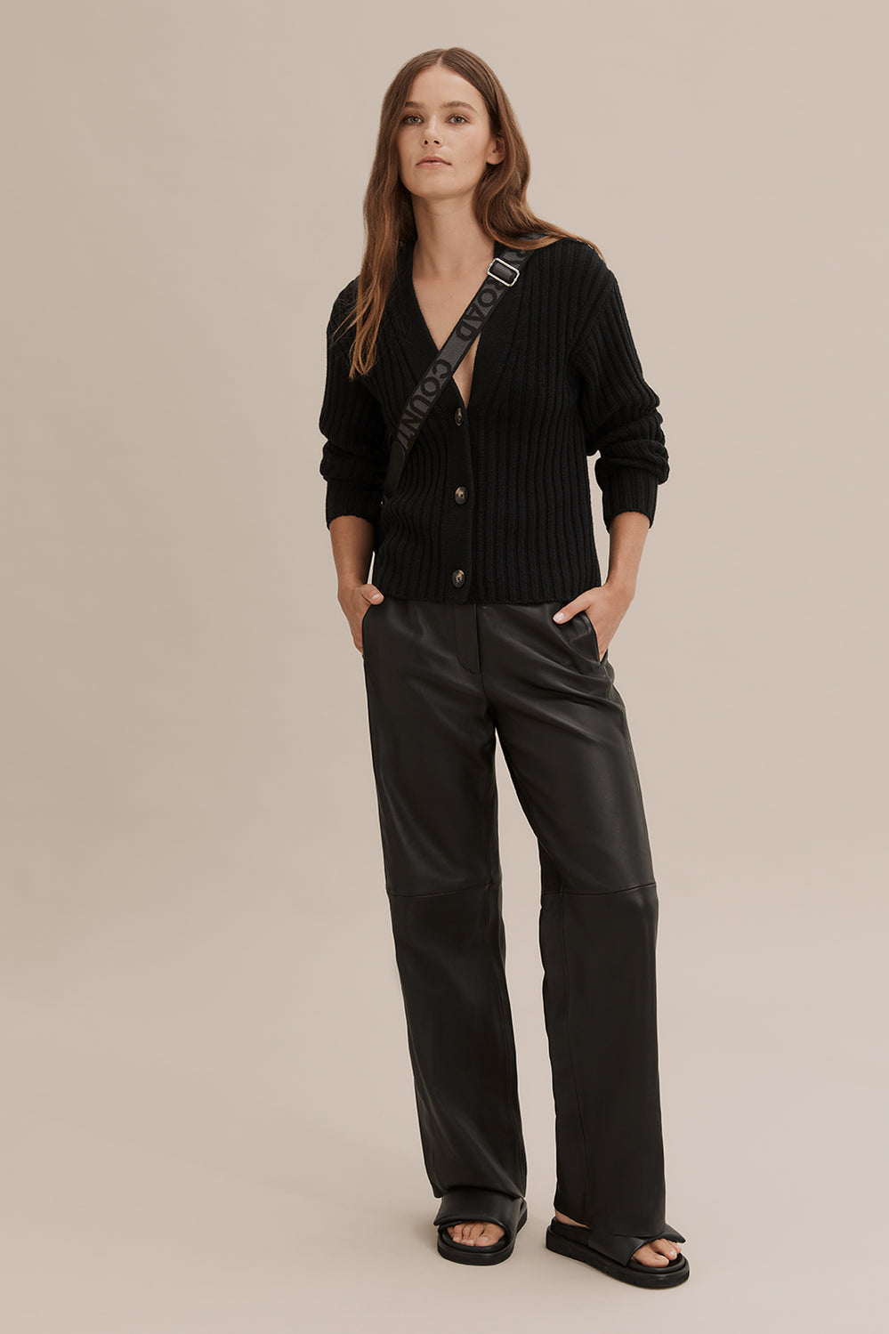 Ribbed Cardigan
