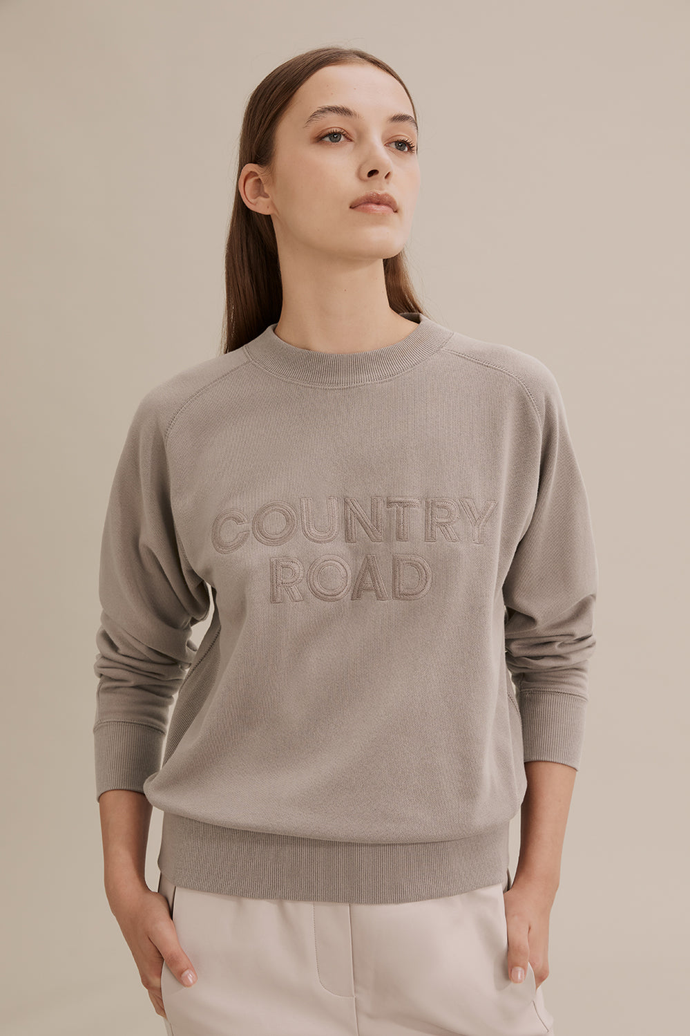 Cotton Casual Logo Sweat