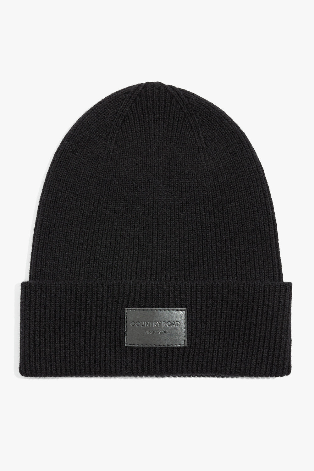 Branded Rib Beanie