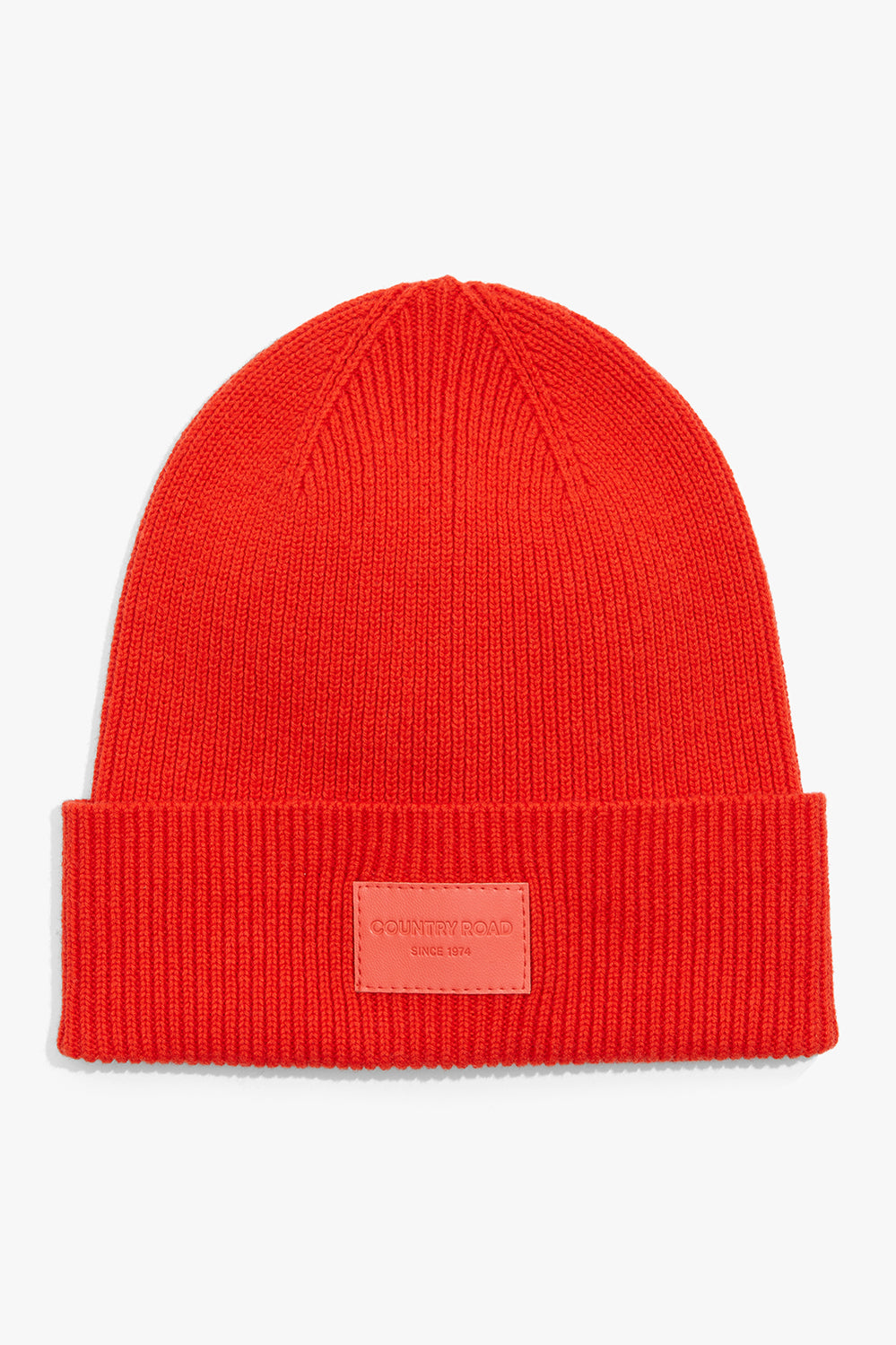 Branded Rib Beanie