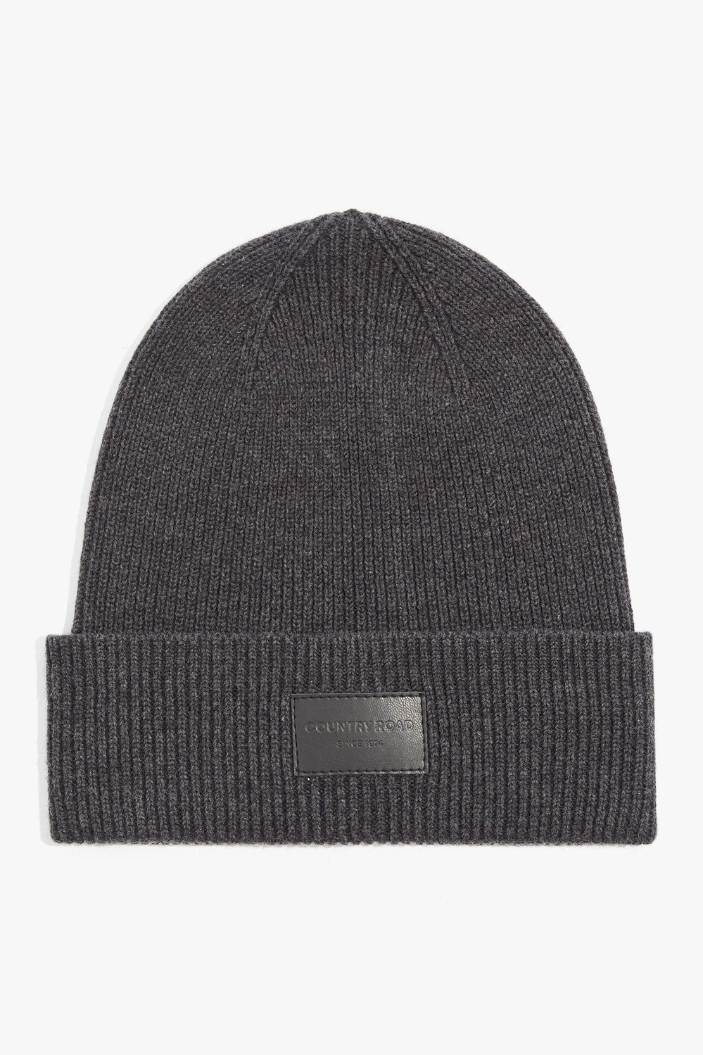 Branded Rib Beanie
