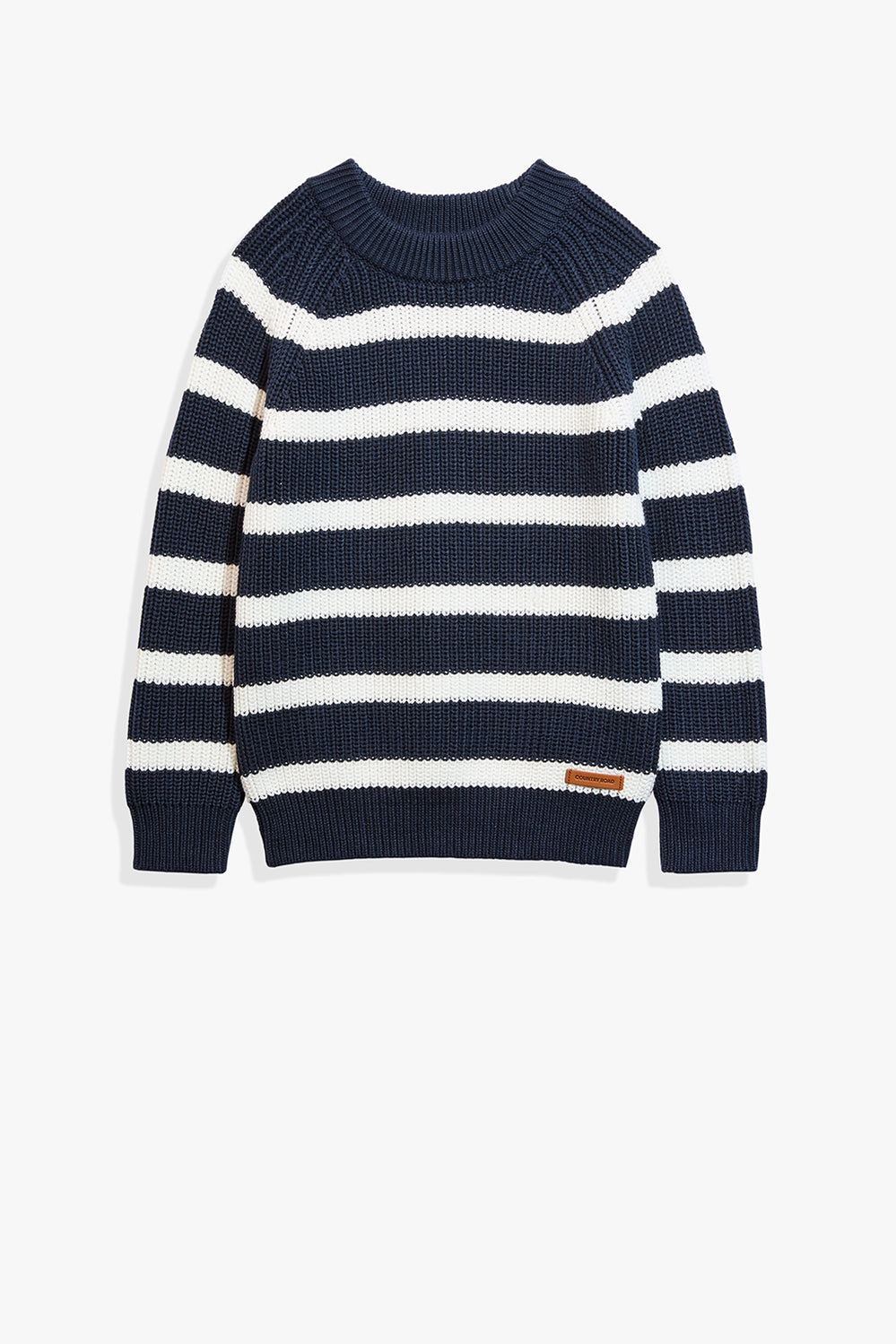 Stripe Fisherman Knit