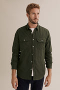 Regular Fit Double Cloth Shirt