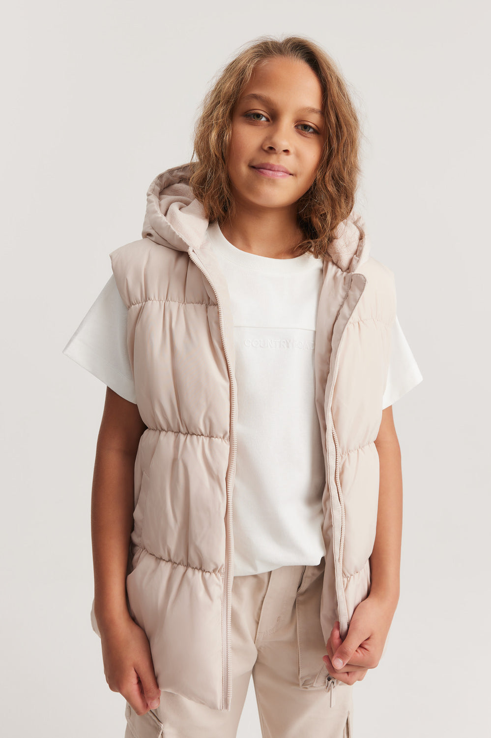 Teen Oversized Puffer Vest