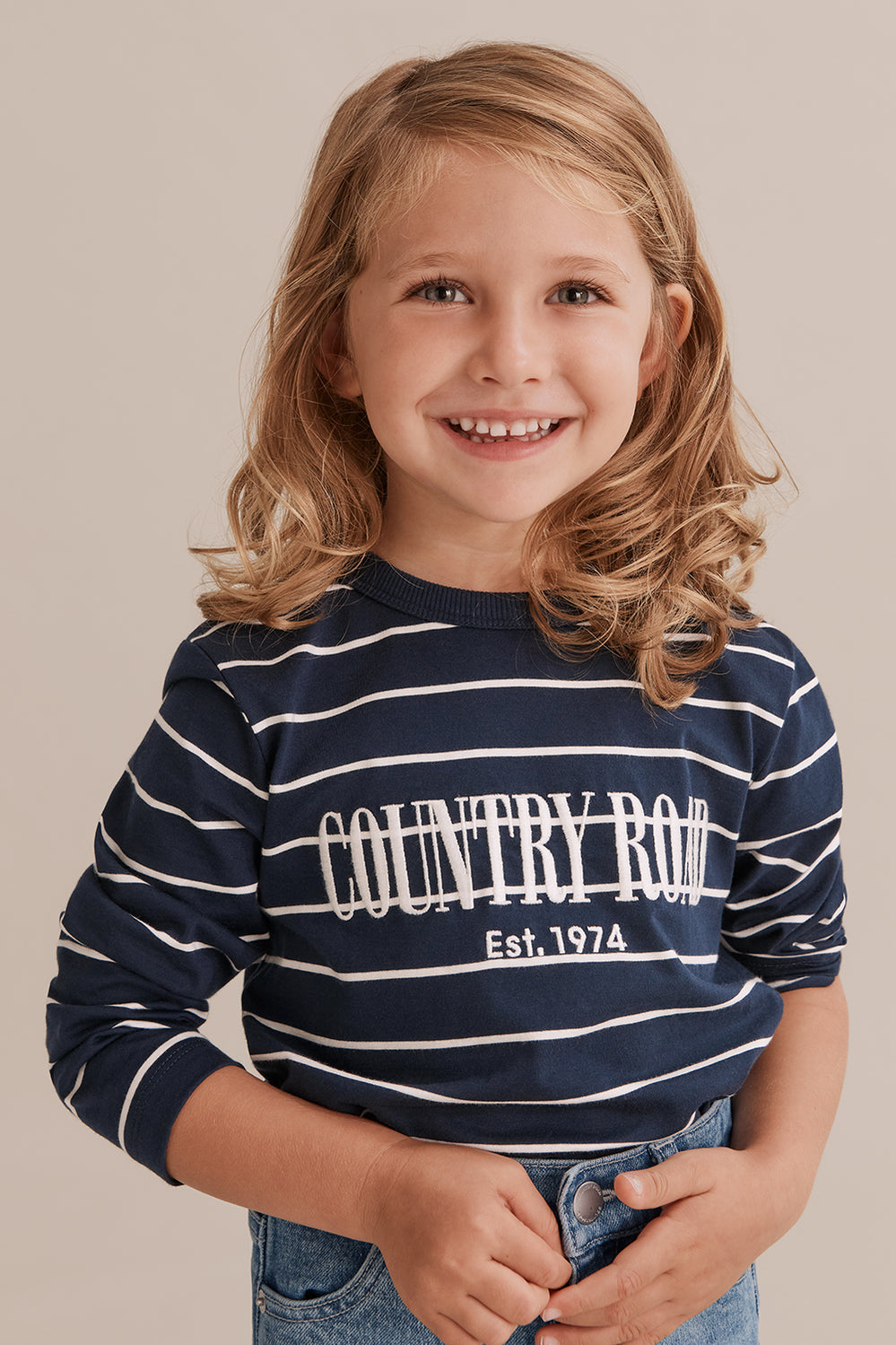 Cotton Long Sleeve Heritage T-Shirt