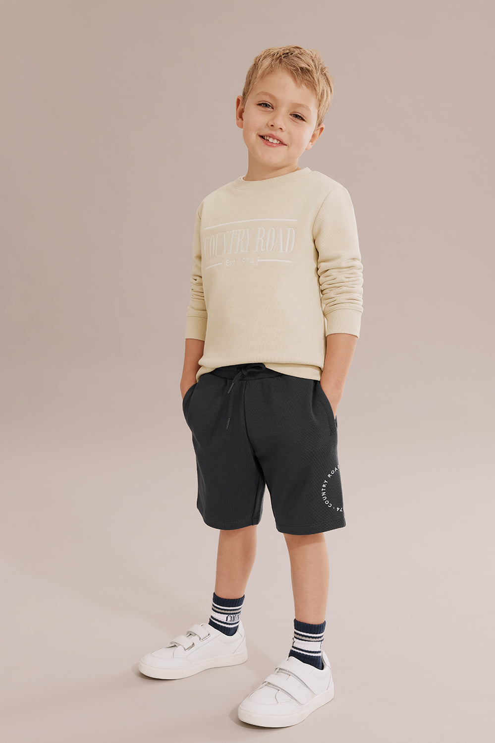 Cotton Logo Sweat Short