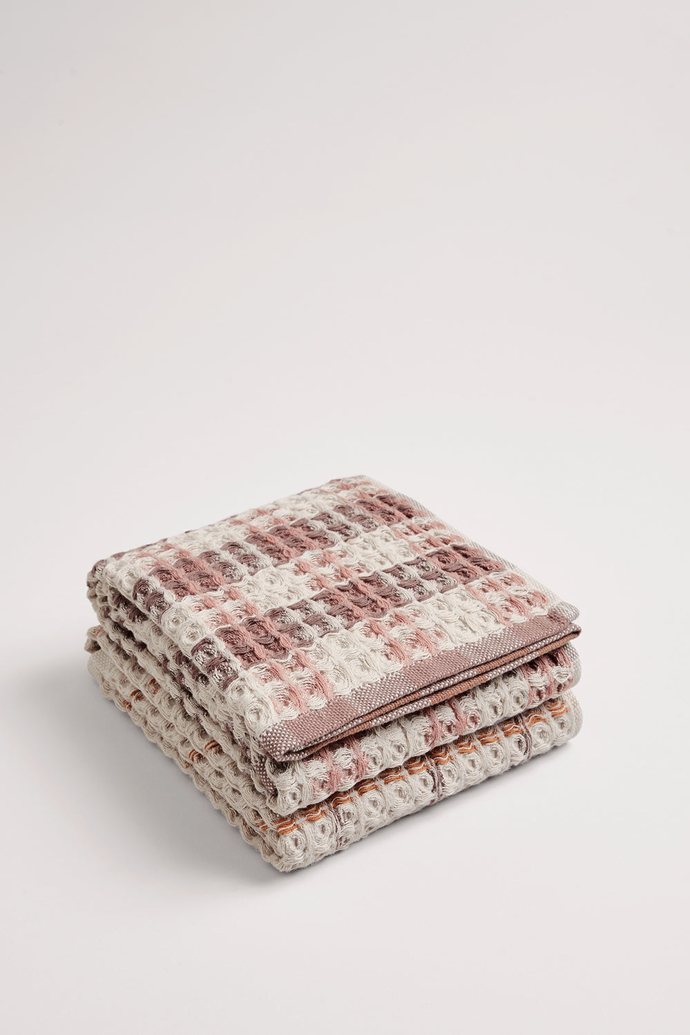 Meeka Cotton Check Tea Towel Pack Of 2