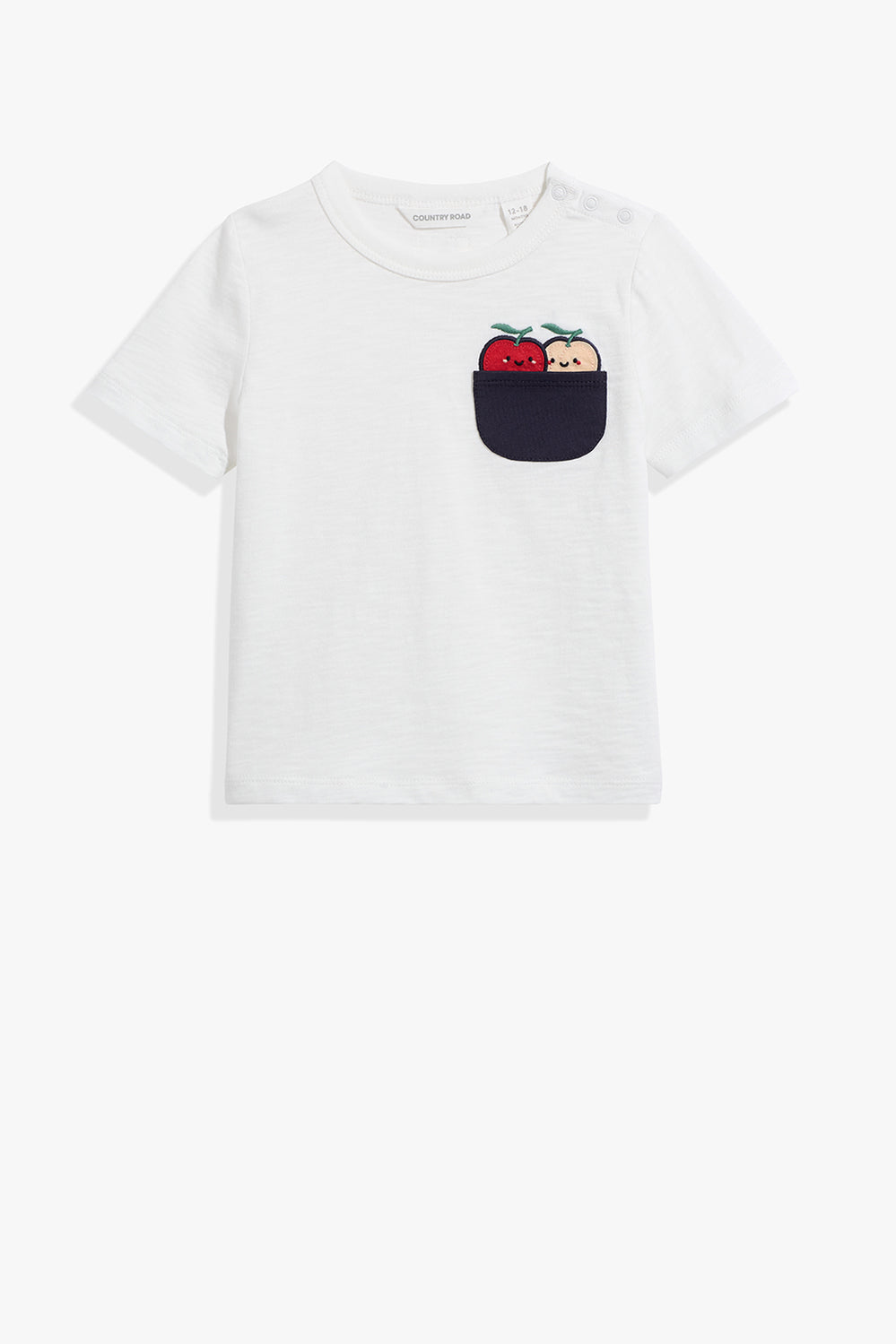 Cotton Apple Peach T-Shirt