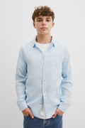 Teen Organically Grown Linen Shirt