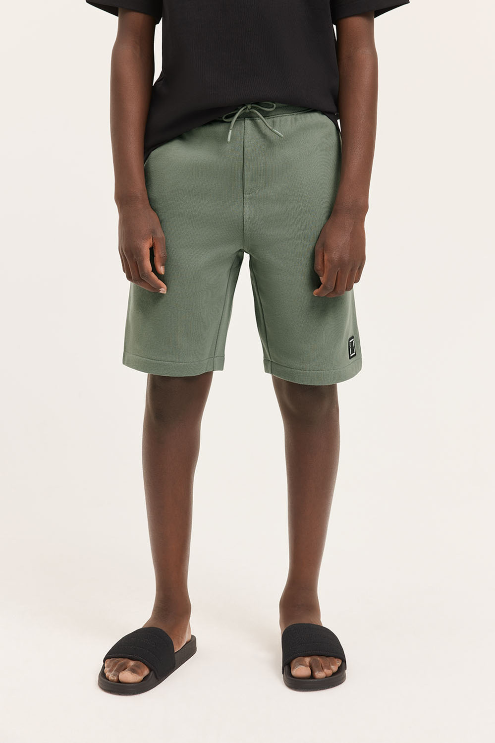Teen Cotton Patch Sweat Short