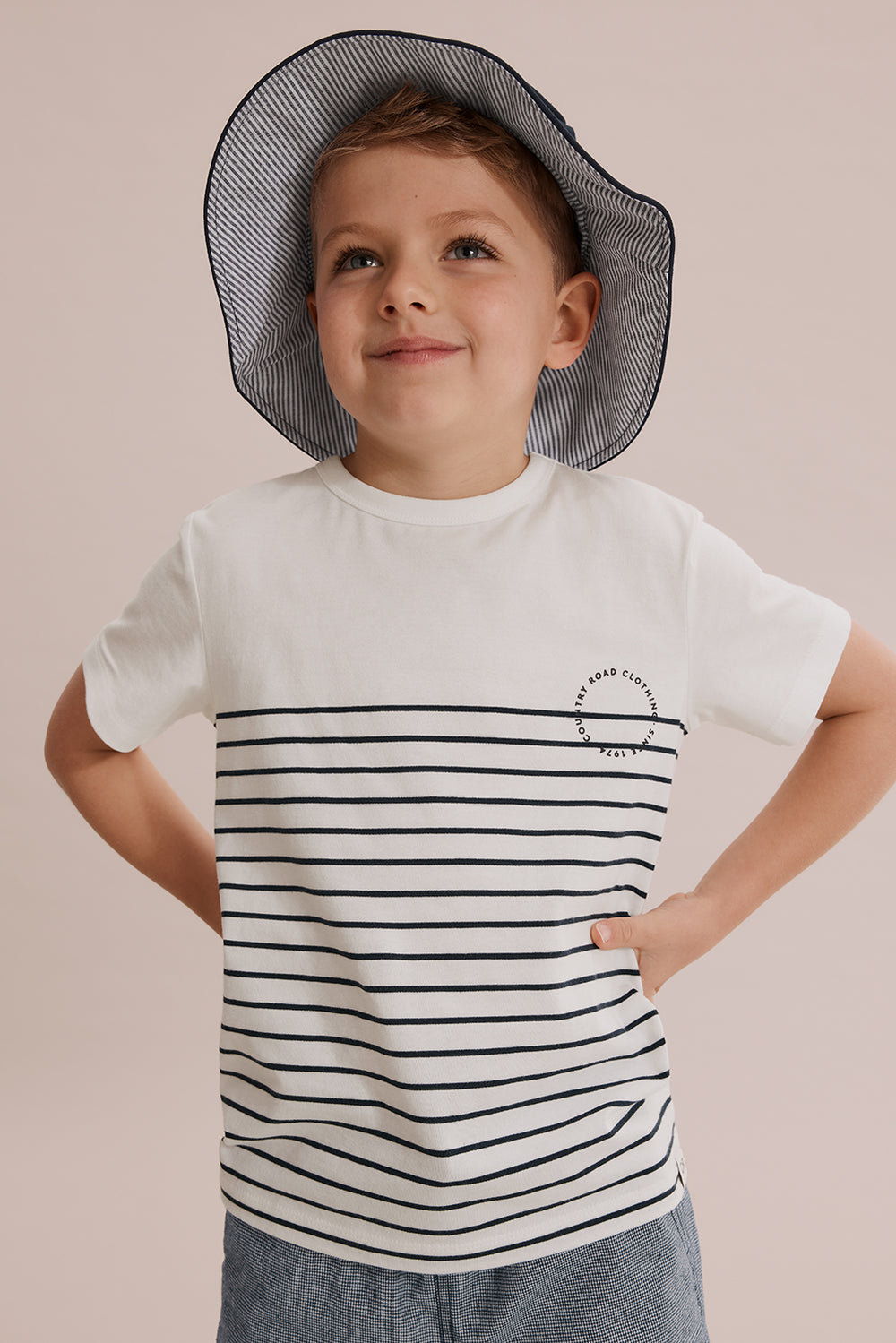 Cotton Stripe T-Shirt