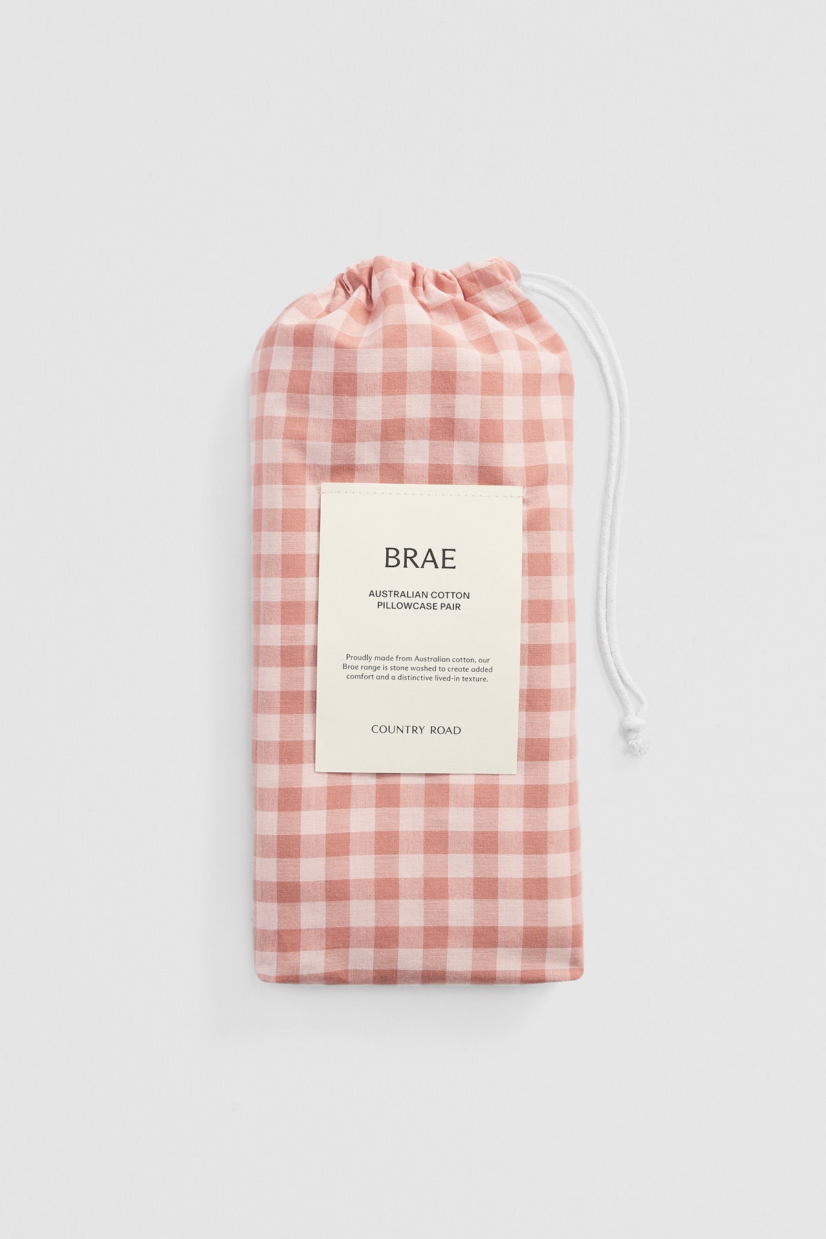Brae Australian Cotton Pillowcase Pair