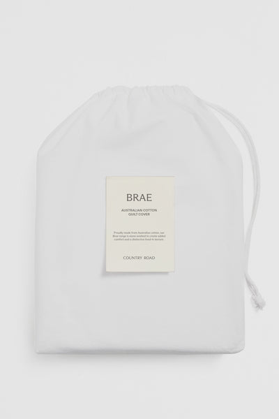 Brae Australian Cotton King Quilt Cover