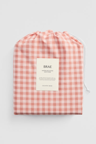 Brae Australian Cotton King Quilt Cover