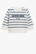 Cotton Heritage Stripe Sweat