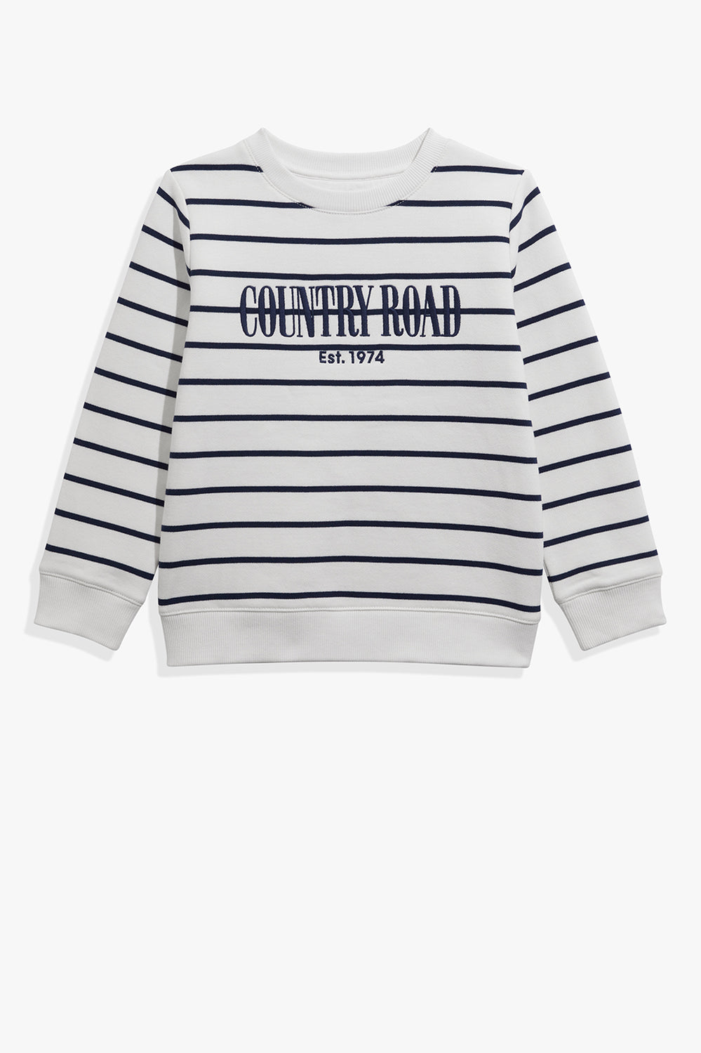 Cotton Heritage Stripe Sweat