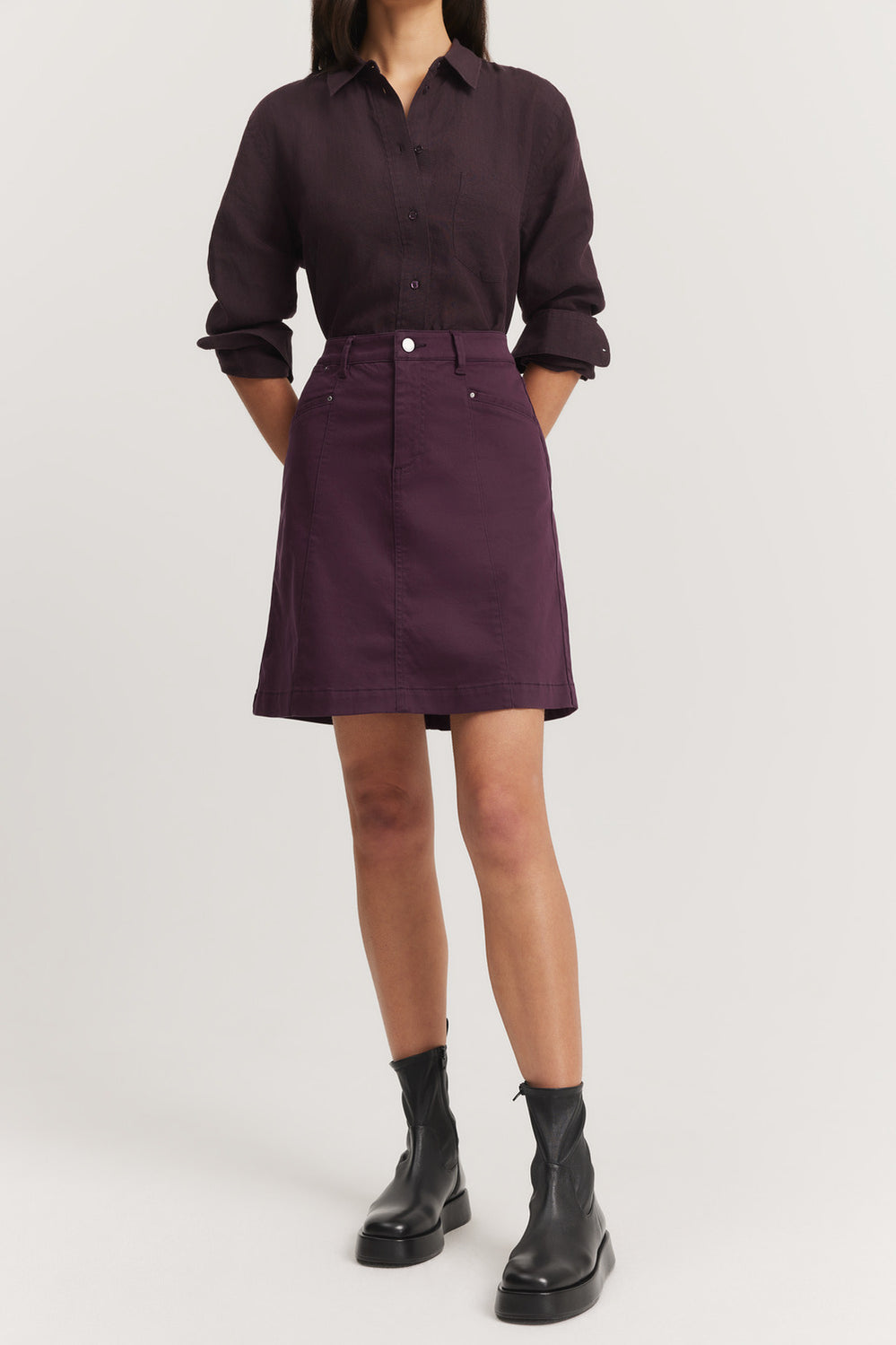 Sateen Skirt
