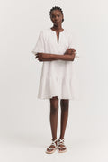 Tiered Mini Dress