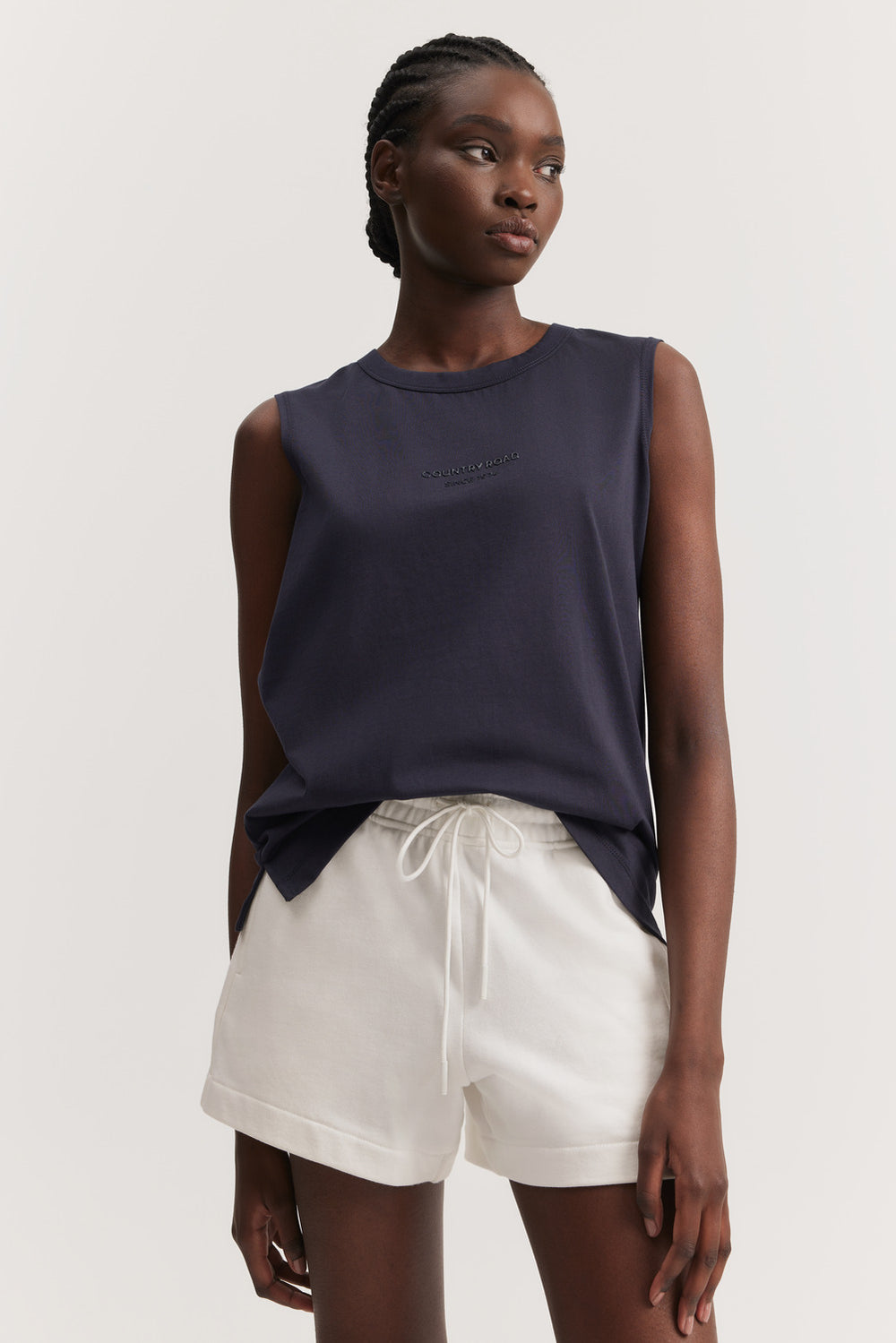 Cotton Modern Embossed Tank