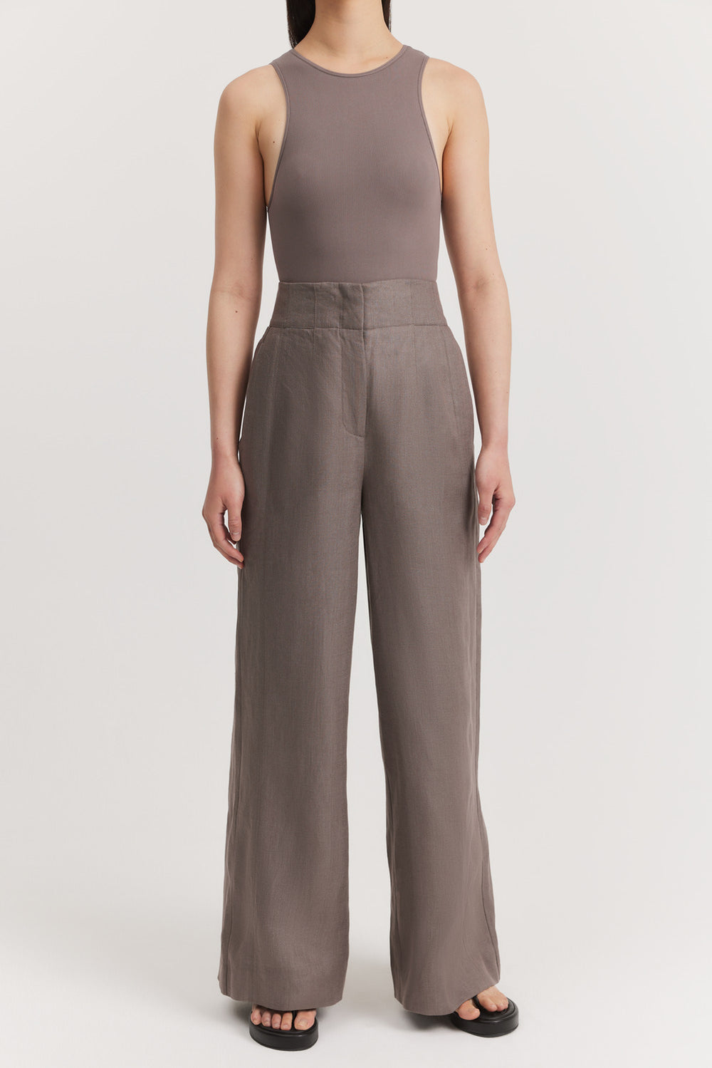 Linen Wide Leg Pant