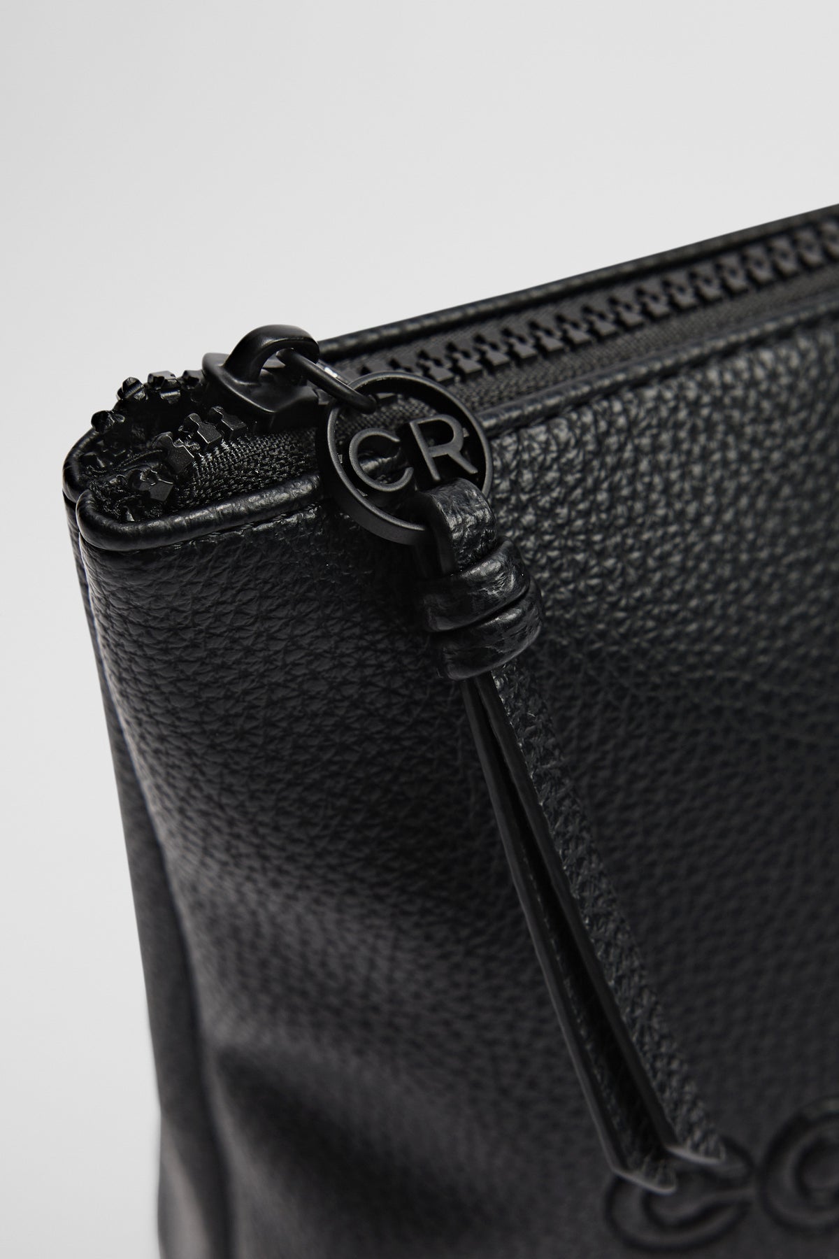 Branded Detail Tri Cosmetic Bag