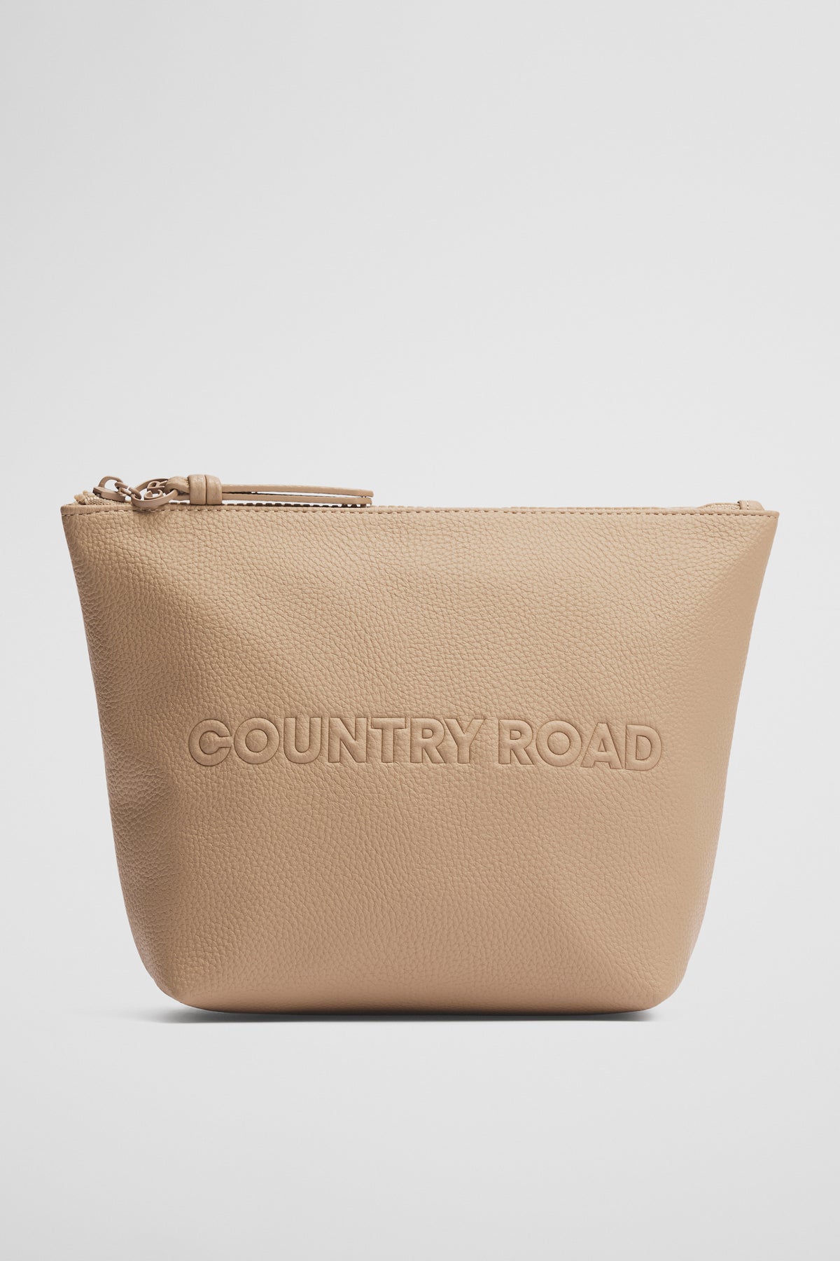 Branded Detail Tri Cosmetic Bag
