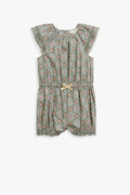 Mosaic Frill Jumpsuit