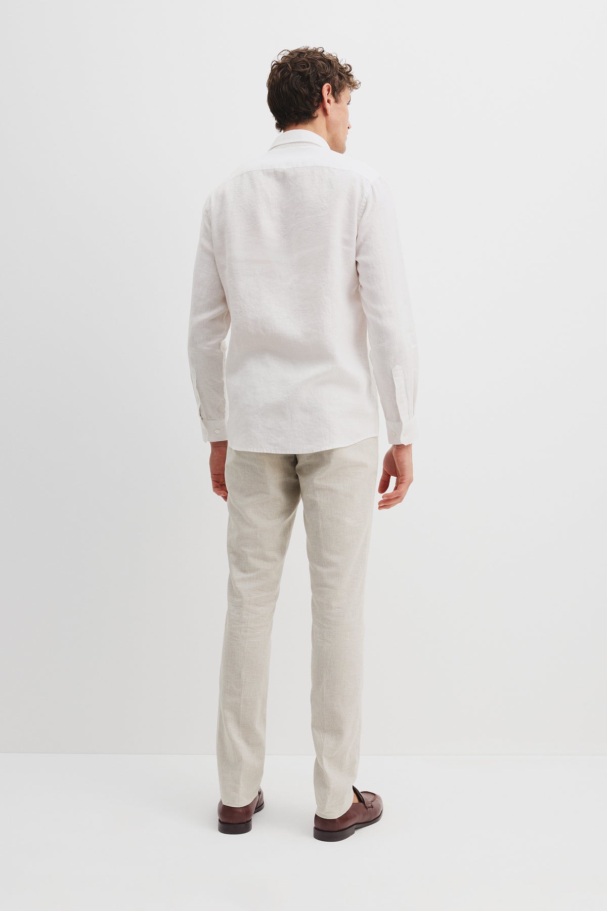 Tailored Fit Organically Grown Linen Shirt