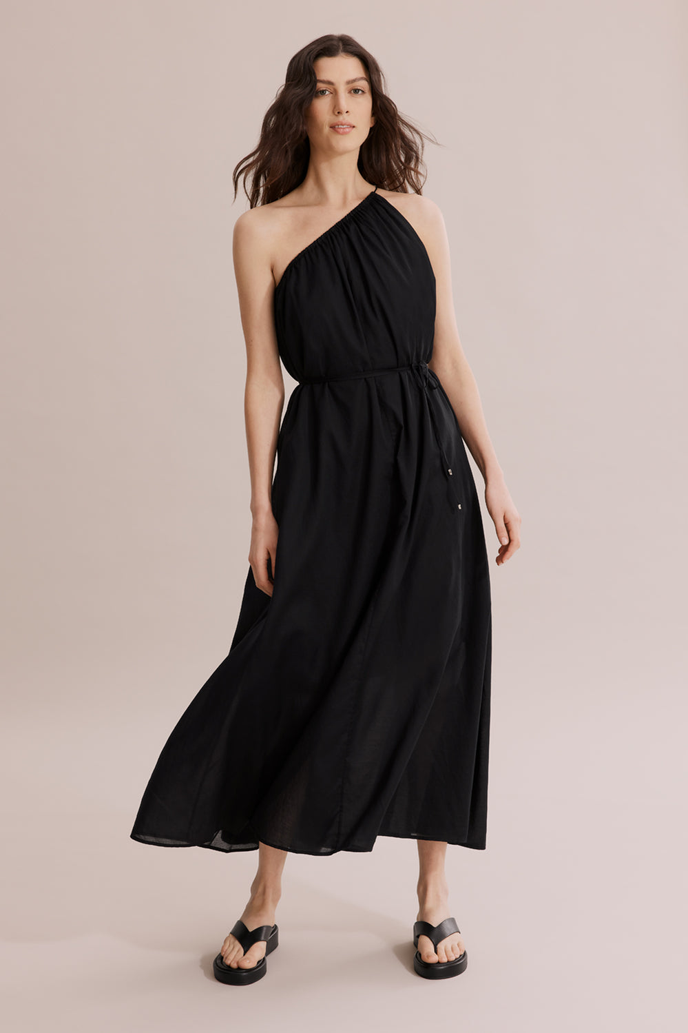 Asymmetrical Maxi Dress
