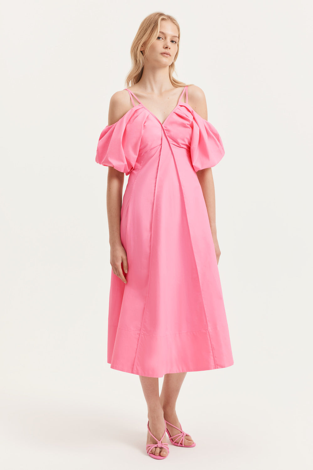 Fit And Flare Midi Dress