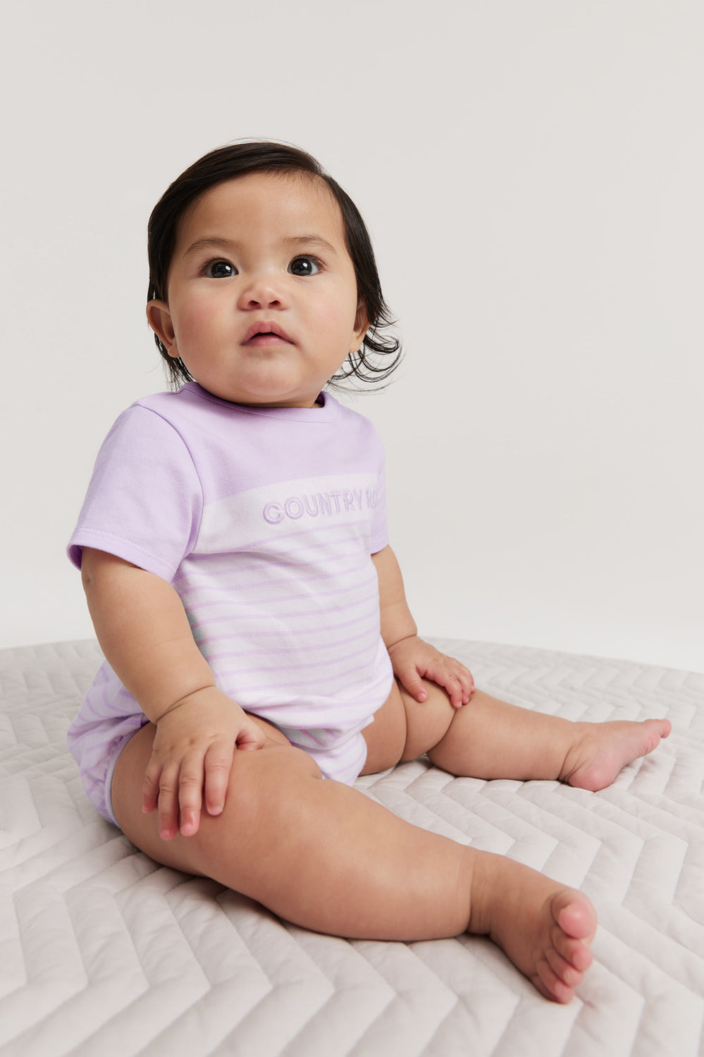 Cotton Logo T-Shirt Bodysuit
