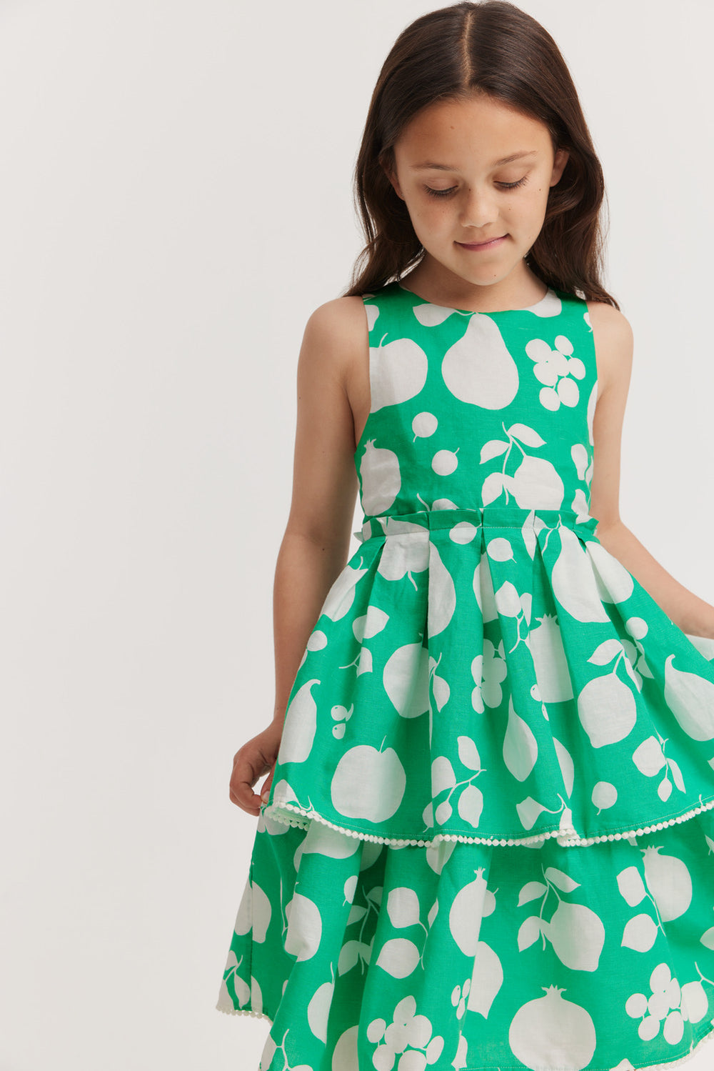 Fruit Linen Dress