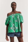 Print Textured Popover