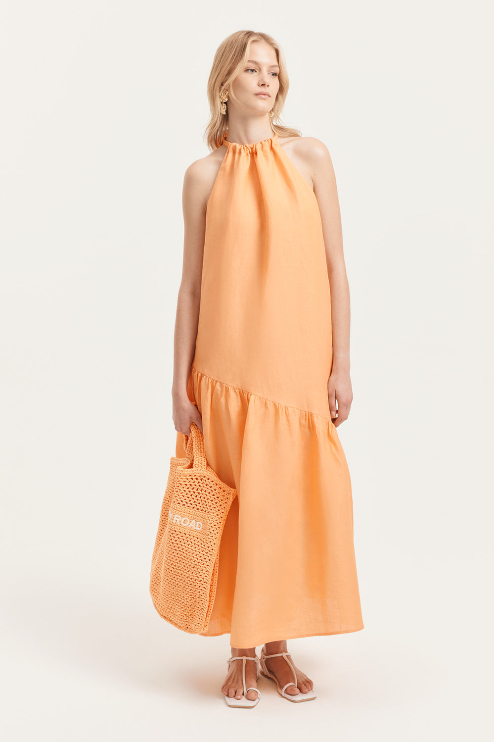 Halter Midi Dress