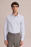 Tailored Fit Dobby Stripe Shirt