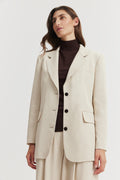 Tailored Twill Blazer