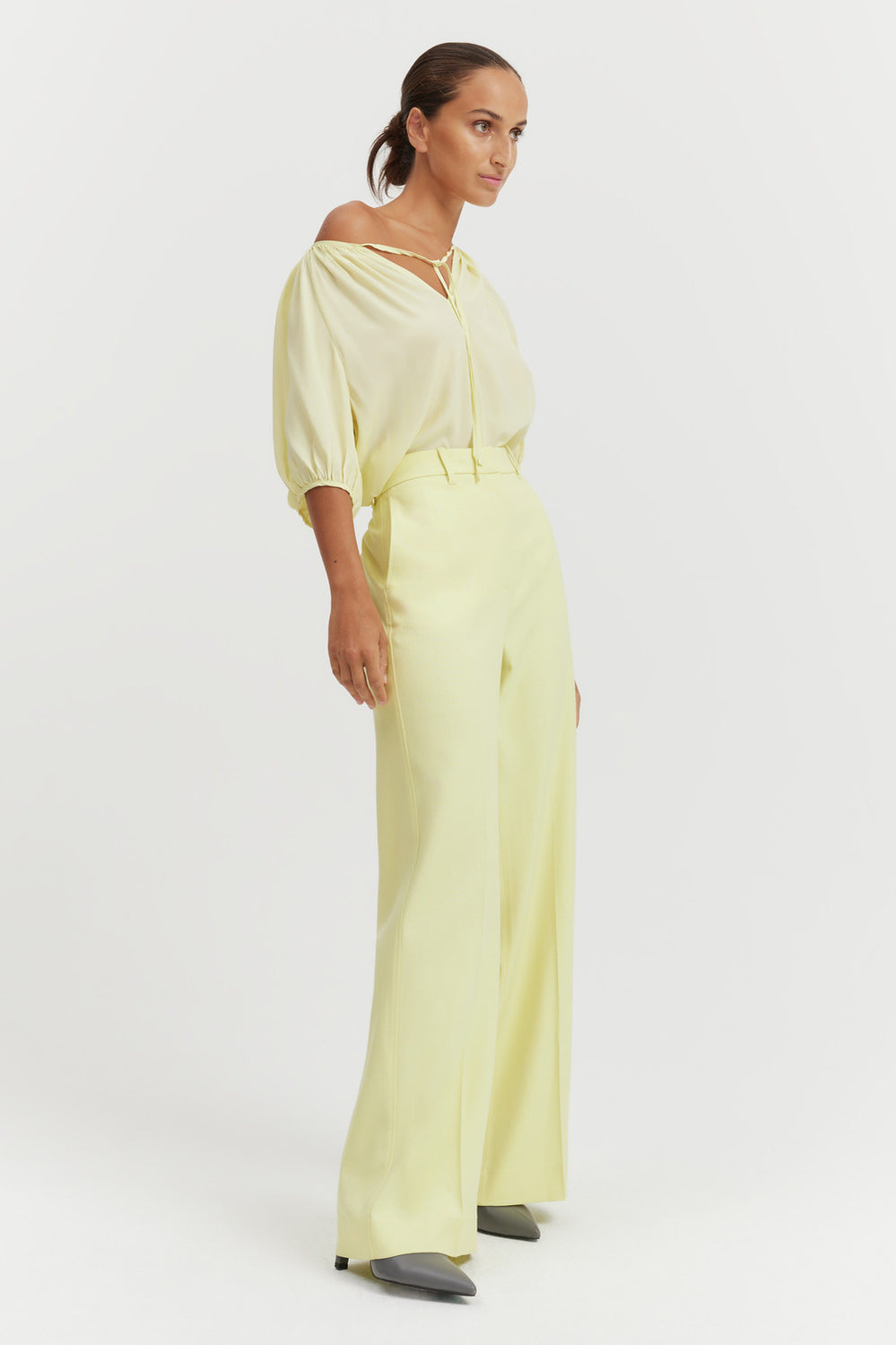 Gathered Short Sleeve Popover