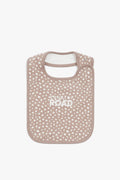 Cotton Leopard Logo Bib