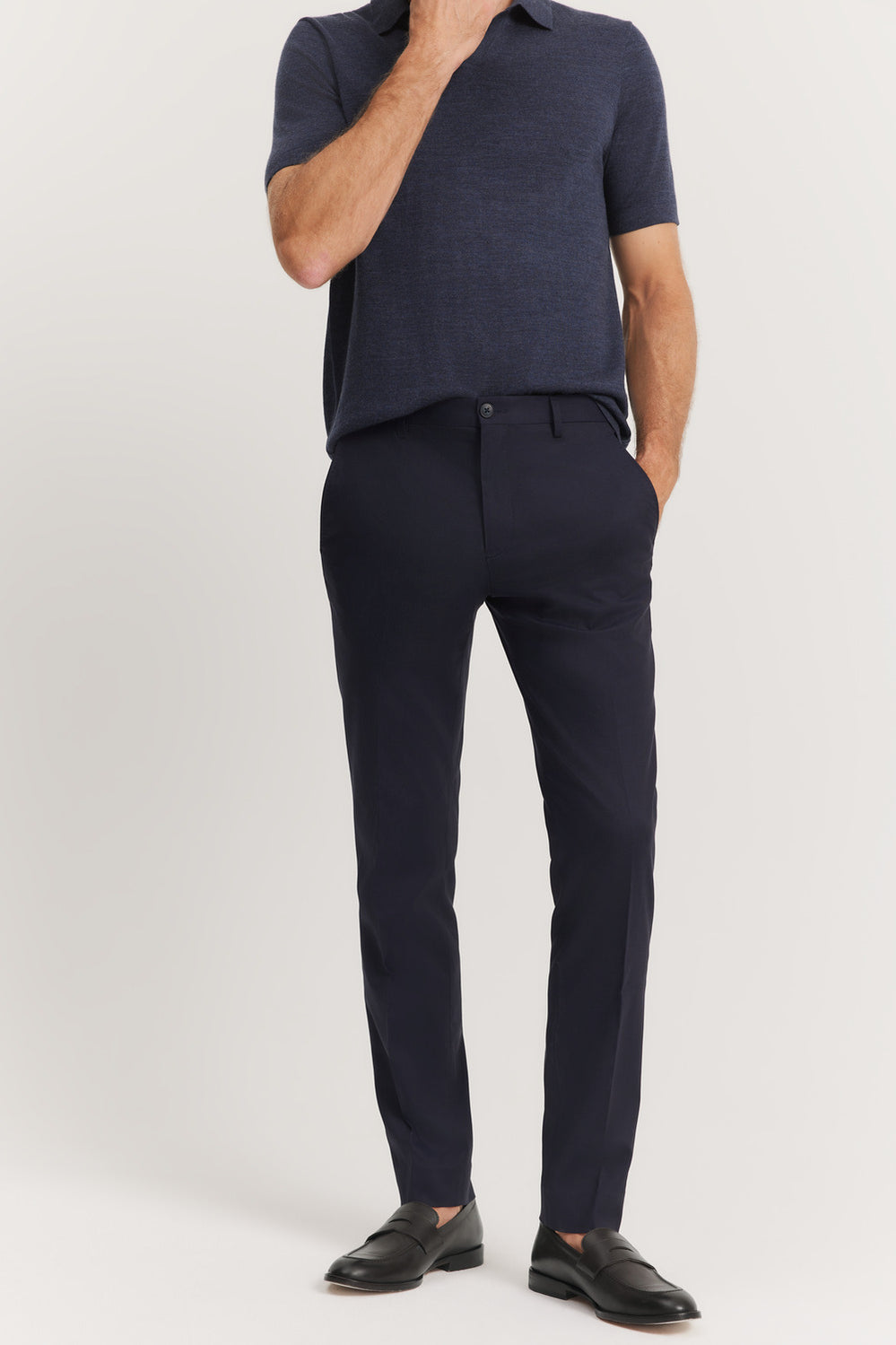 Italian-Woven Lyocell Stretch Pant