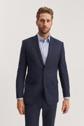 Slim Fit Pinstripe Travel Jacket