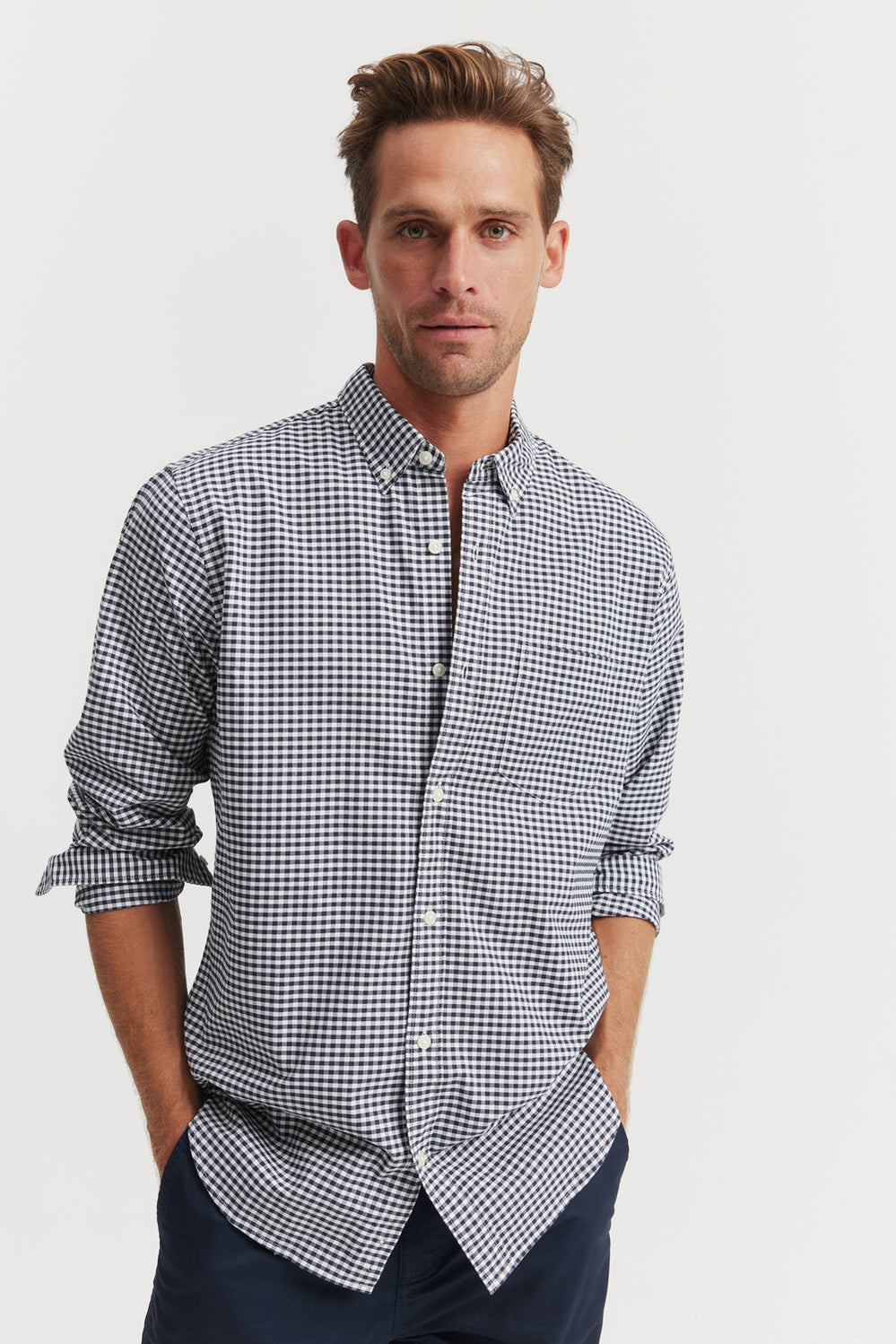 Regular Fit Check Oxford Shirt