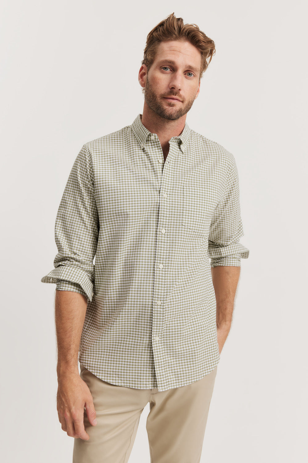 Regular Fit Check Oxford Shirt