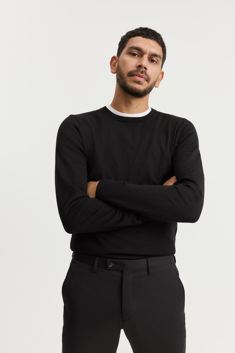 Merino Wool Crew Knit