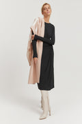 Drape Midi Dress