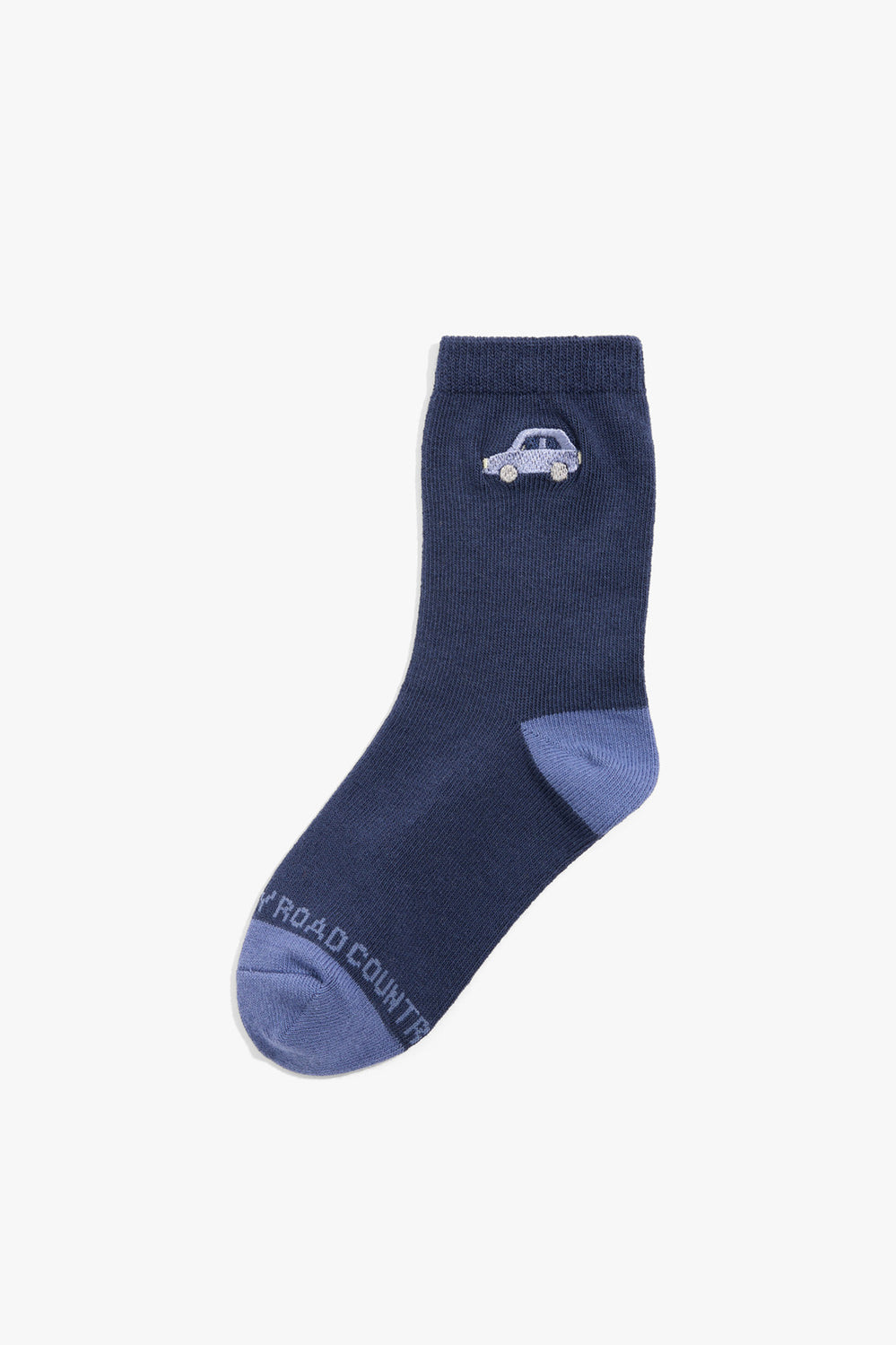 Cotton Blend Car Sock